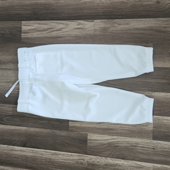 Under Armour White Baseball Pants Size XS Black UA Logo Never Worn - Picture 5 of 5